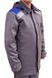 Рабочая куртка сварщика утепленная FREE WORK Fenix Winter, серый, 60-62/3-4