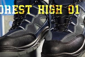 Обзор защитных ботинок TM Ardon "FOREST HIGH O1"