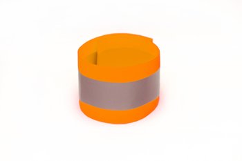 Повязка светоотражающая Hi-Viz INSIGHT оранжевая на липучке фото