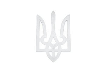 Наклейка светоотражающая INSIGHT Герб Украины фото