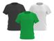 Набор из 3-х футболок 100% хлопок (любое сочетание), Разноцветный, На выбор