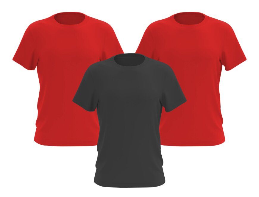Набор из 3-х футболок 100% хлопок (любое сочетание) фото