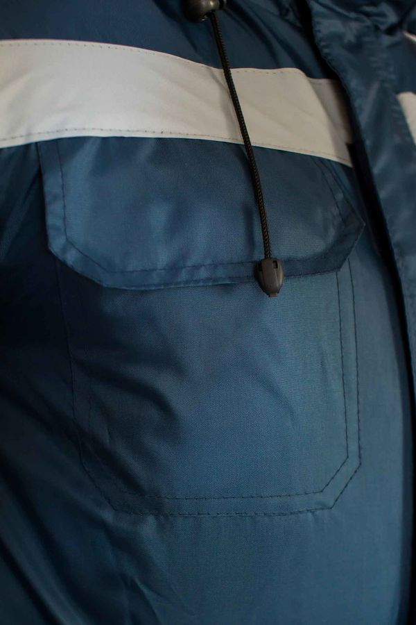 Куртка рабочая утепленная FREE WORK Эксперт темно-синяя фото