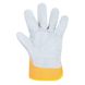 Перчатки рабочие, комбинированные ELTON, белый/желтый, 10,5