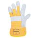 Перчатки рабочие, комбинированные ELTON, белый/желтый, 10,5
