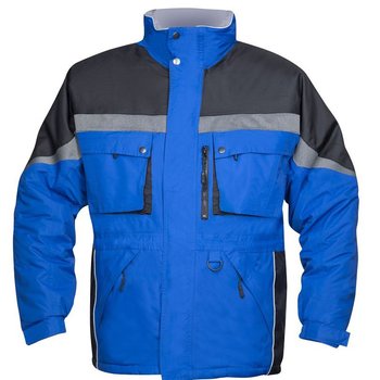 Куртка робоча утеплена MILTON синя фото