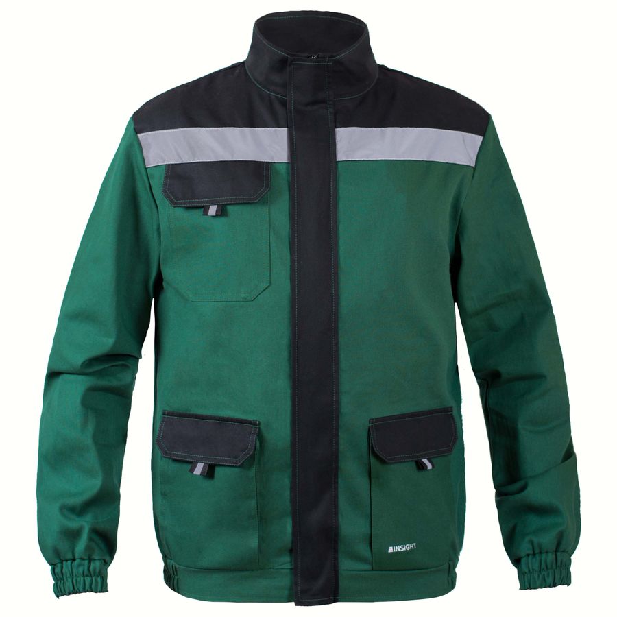 Куртка робоча INSIGHT HOLDEN зелено-чорна фото