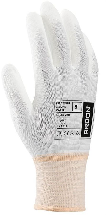 Рукавички з покриттям ARDON Pure Touch білий фото