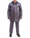 Рабочая куртка сварщика утепленная FREE WORK Fenix Winter, серый, 60-62/5-6