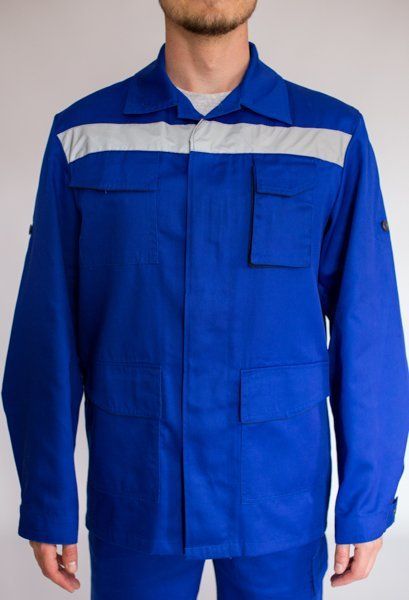 Куртка робоча FREE WORK Технік синя фото