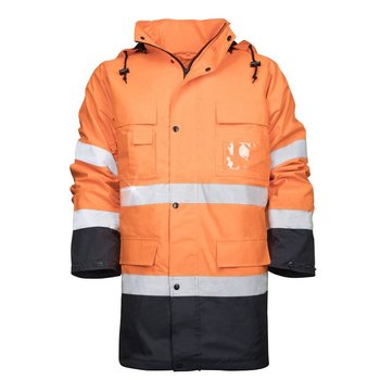 Куртка світловідбиваюча MAXWELL помаранчева фото