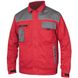 Куртка рабочая 2strong 01, красный/серый, 62
