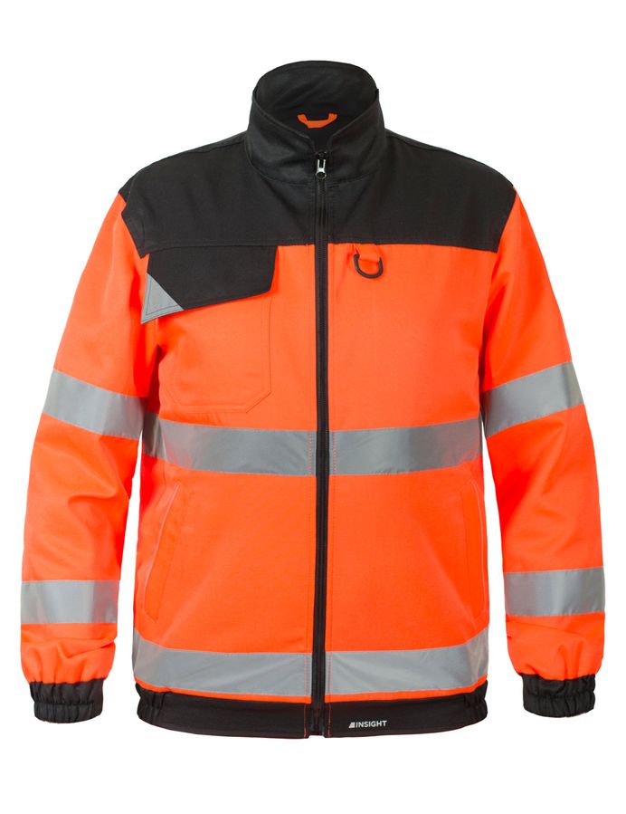 Куртка сигнальная FLASH оранжево-черная фото