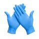 Перчатки нитриловые неопудренные Nitrile 100 шт, синий, XL