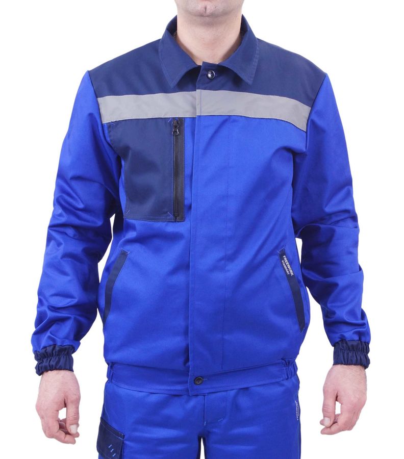 Куртка робоча FREE WORK Стандарт синій фото