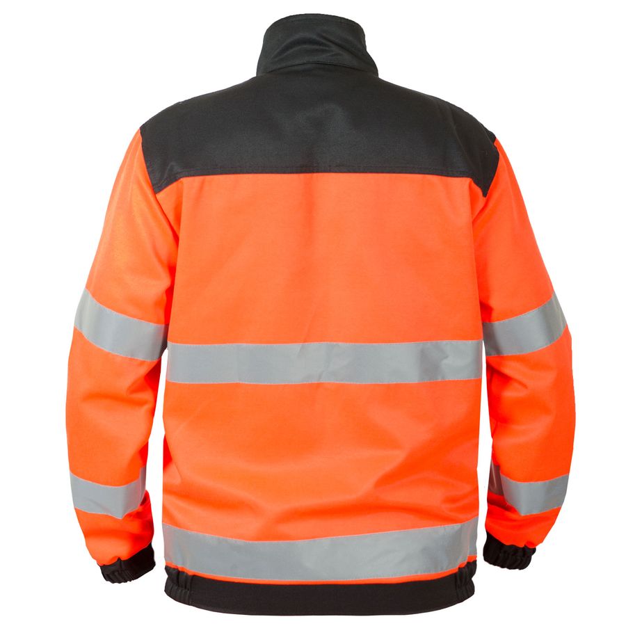Куртка сигнальная FLASH оранжево-черная фото