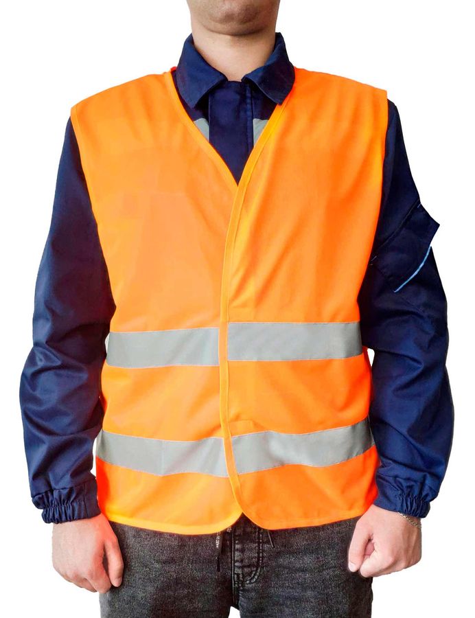 Светоотражающий жилет Free Work Absolut Reflect оранжевый фото